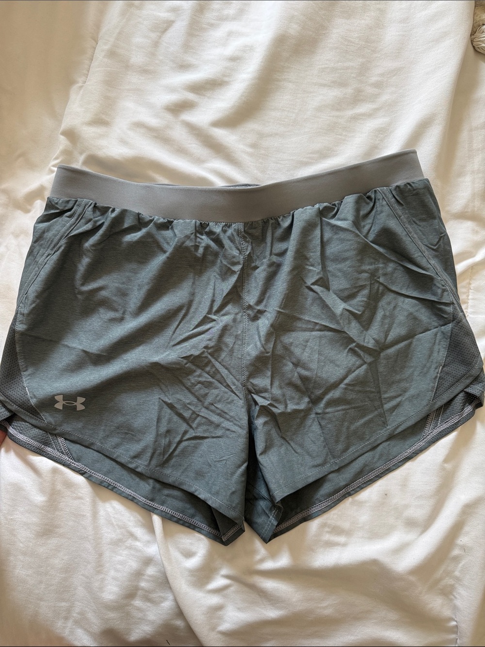 Under Armour Women's Slate Gray Athletic Shorts